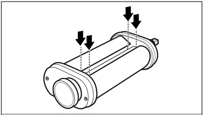 KitchenAid 5KSMPRA Pasta Roller and Cutter Set Attachment - ROLLER AND CUTTERS 4