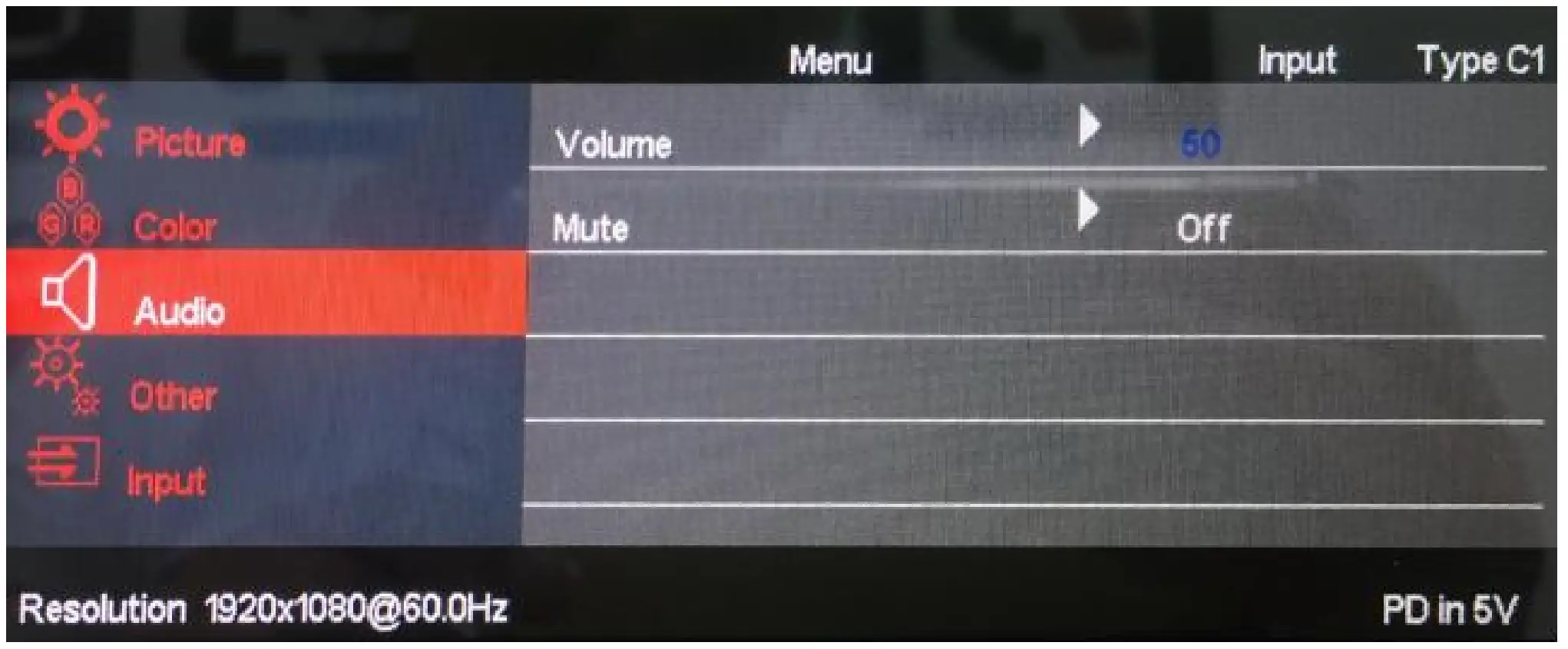 Audio Settings