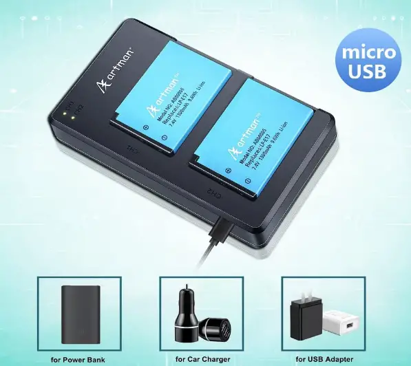 A-Artman-W4-2GM7-FTN1-Dual-USB-Camera-Battery-Charger-FIG-2