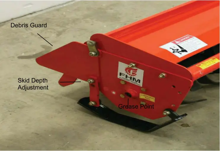 BETSTCO FH TL135 Rotary Garden Tiller - Figure 2