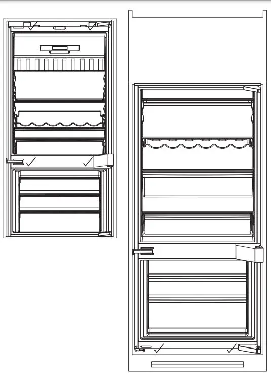 beko-K69400-Integrable-Combi-Refrigerator-8