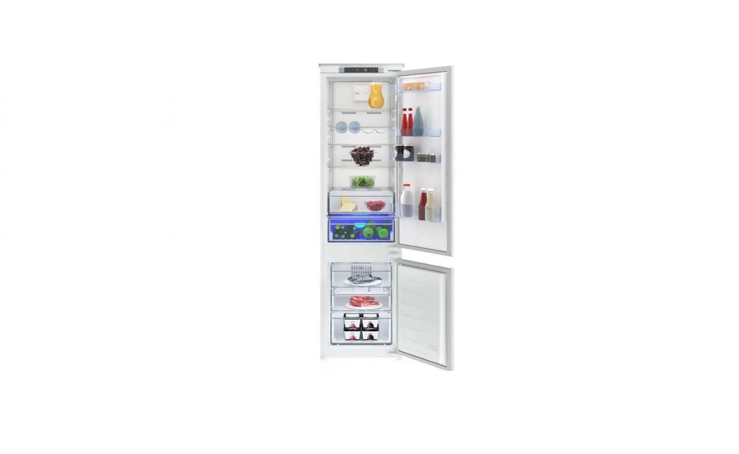 Beko K69400 Integrable Combi Refrigerator Instruction Manual
