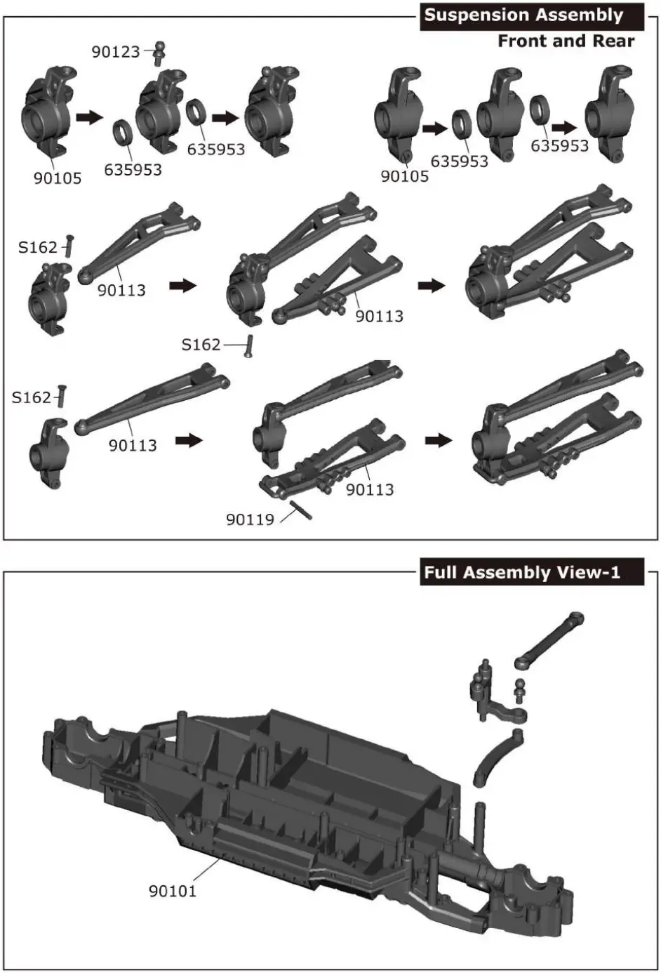 NUOKE 903 Four Wheel Drive Electric Power Race Truck - EXPLODE 1