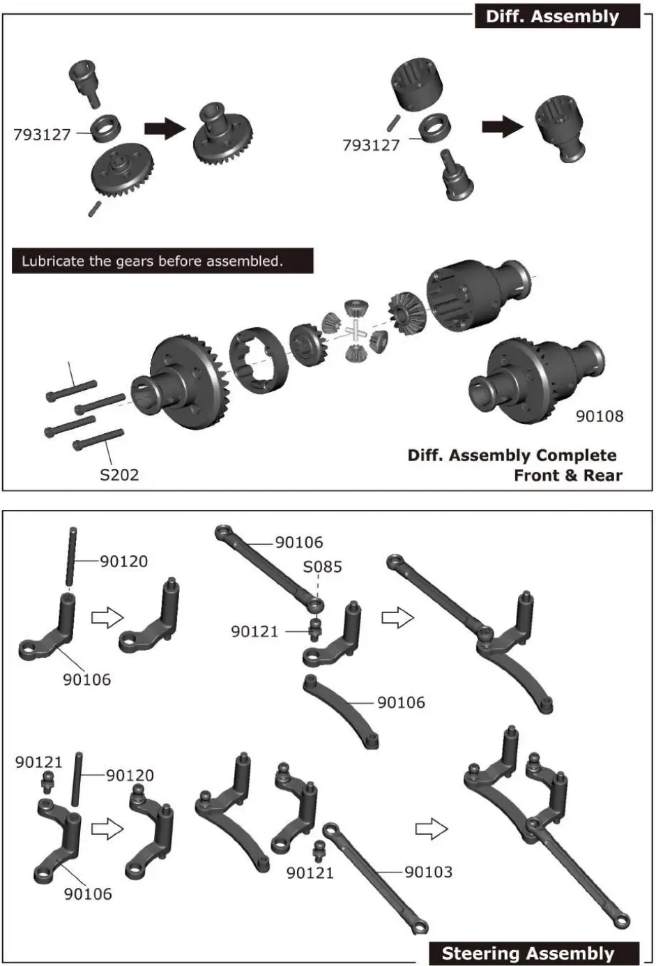 NUOKE 903 Four Wheel Drive Electric Power Race Truck - EXPLODE