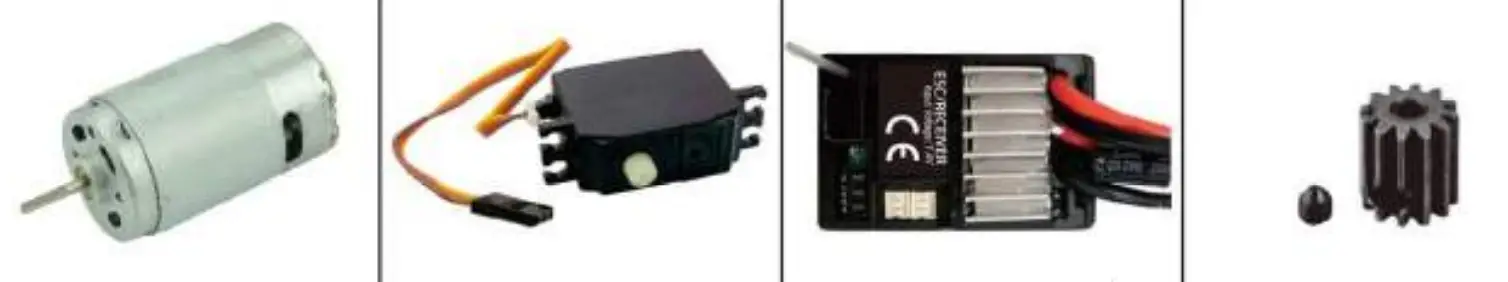 NUOKE 903 Four Wheel Drive Electric Power Race Truck - SPARE PART 7