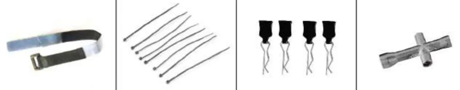 NUOKE 903 Four Wheel Drive Electric Power Race Truck - SPARE PART 9