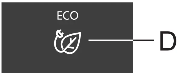 Hisense RB470N4CIC Upright Refrigerator and Freezer - Eco function