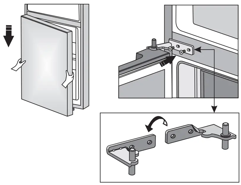 Hisense RB470N4CIC Upright Refrigerator and Freezer - assembly 13