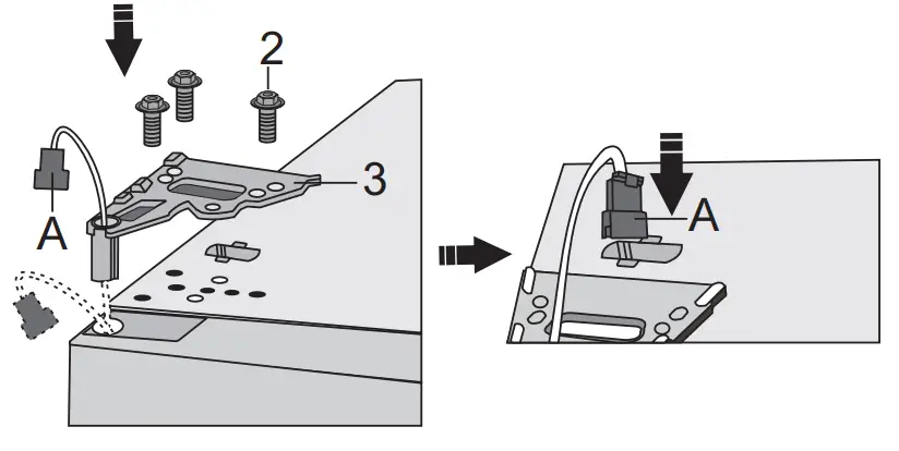 Hisense RB470N4CIC Upright Refrigerator and Freezer - assembly 14
