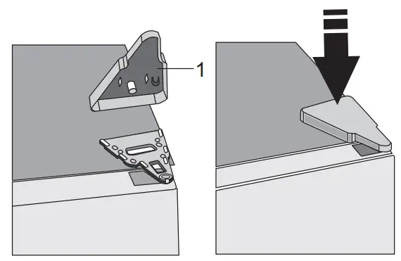 Hisense RB470N4CIC Upright Refrigerator and Freezer - assembly 15