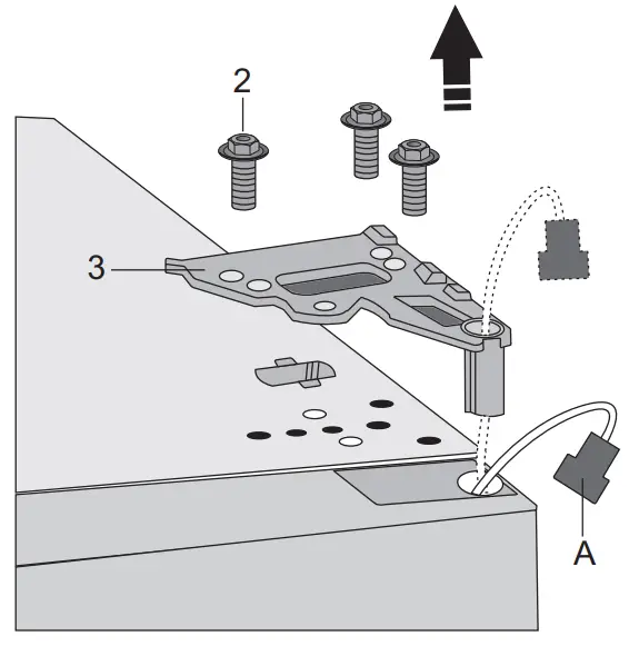 Hisense RB470N4CIC Upright Refrigerator and Freezer - assembly 3