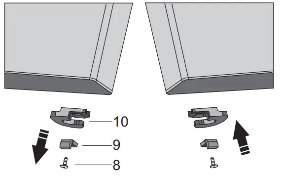 Hisense RB470N4CIC Upright Refrigerator and Freezer - assembly 7
