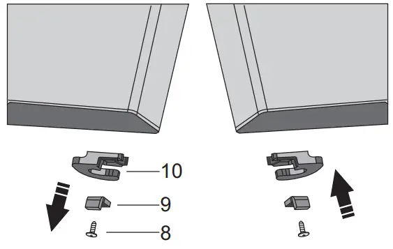 Hisense RB470N4CIC Upright Refrigerator and Freezer - assembly 9