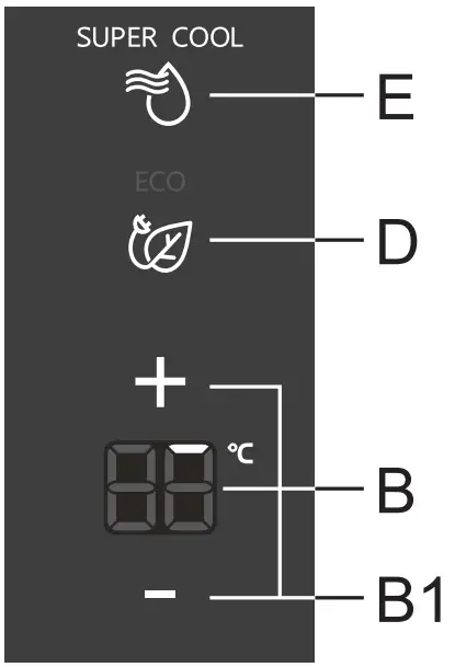 Hisense RB470N4CIC Upright Refrigerator and Freezer - compartment