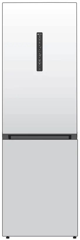 Hisense RB470N4CIC Upright Refrigerator and Freezer - Featured Image