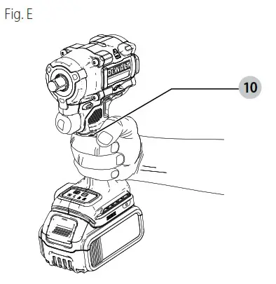 DeWALT DCF921 Cordless Impact Wrench - overview 4