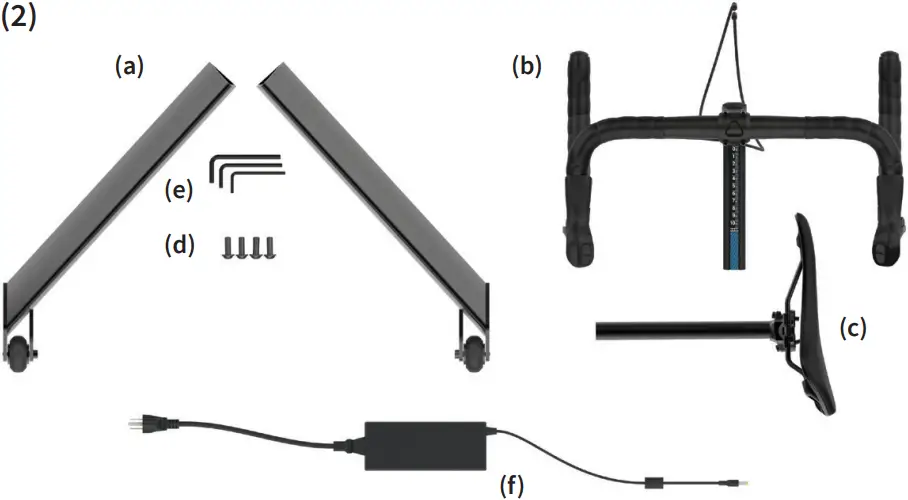 wahoo KICKER Smart Bike - BOX CONTENTS 2