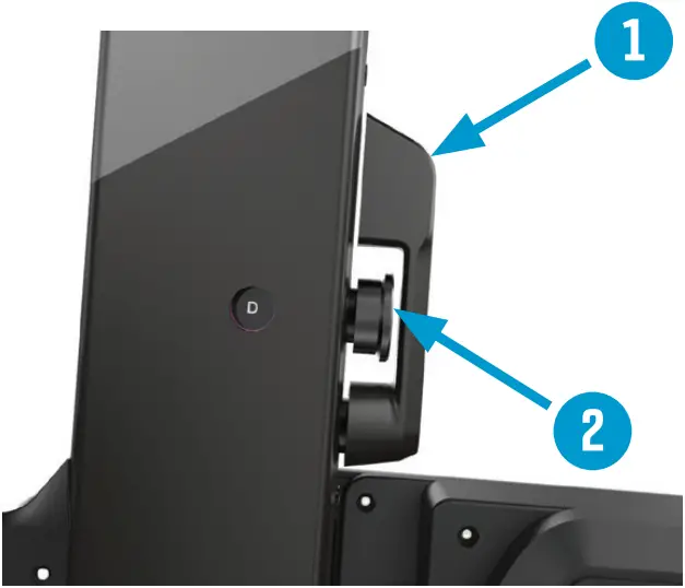 wahoo KICKER Smart Bike - KICKR BIKE ADJUSTMENT POINTS 1