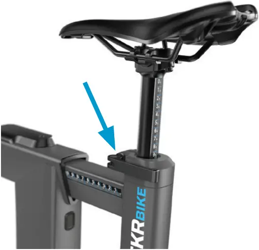 wahoo KICKER Smart Bike - KICKR BIKE ADJUSTMENT POINTS 2
