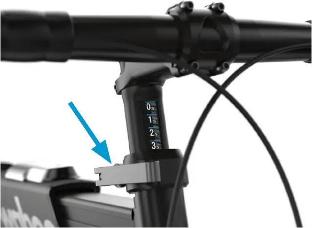 wahoo KICKER Smart Bike - KICKR BIKE ADJUSTMENT POINTS 5