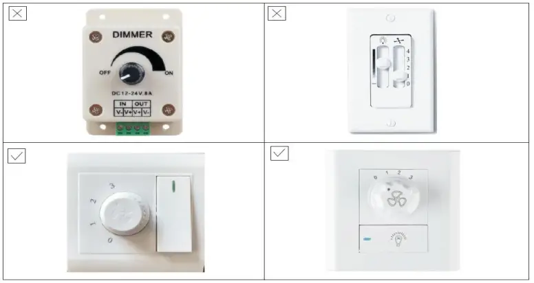 Bella Depot DC3605-G Retractable Ceiling Fan - Fig 12