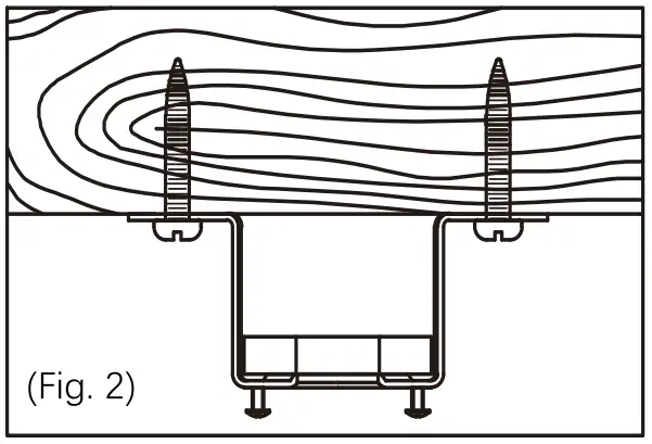 Bella Depot DC3605-G Retractable Ceiling Fan - Fig 2