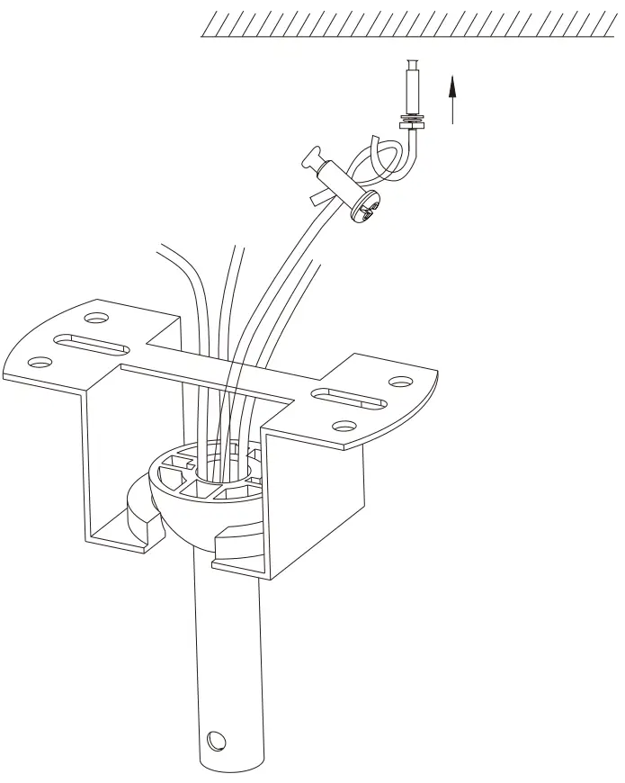Bella Depot DC3605-G Retractable Ceiling Fan - Fig 6