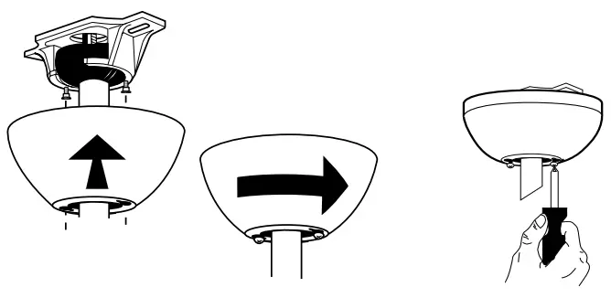 Bella Depot DC3605-G Retractable Ceiling Fan - Fig 9