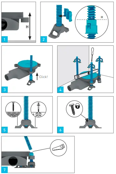 vieser-DN50-1x32-One-Floor-Drain-fig-2