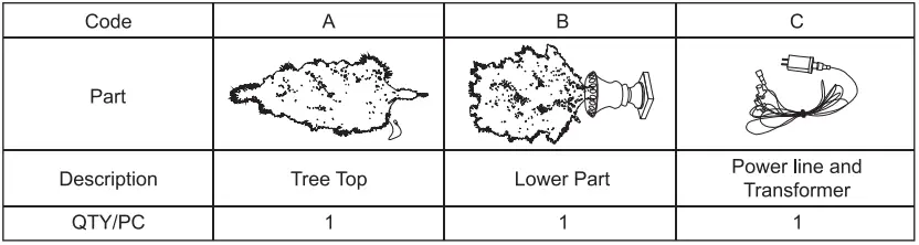 glitzhome-2030800006-5ft-Pre-Lit-Pine-Artificial-Christmas-Porch-Tree-fig-2