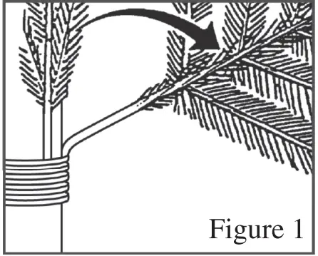 glitzhome-2030800006-5ft-Pre-Lit-Pine-Artificial-Christmas-Porch-Tree-fig-3