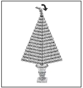 glitzhome-2030800006-5ft-Pre-Lit-Pine-Artificial-Christmas-Porch-Tree-fig-6