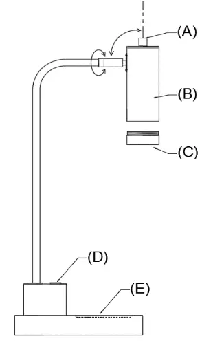 ETHAN ALLEN 09-6086 Denten Task Lamp