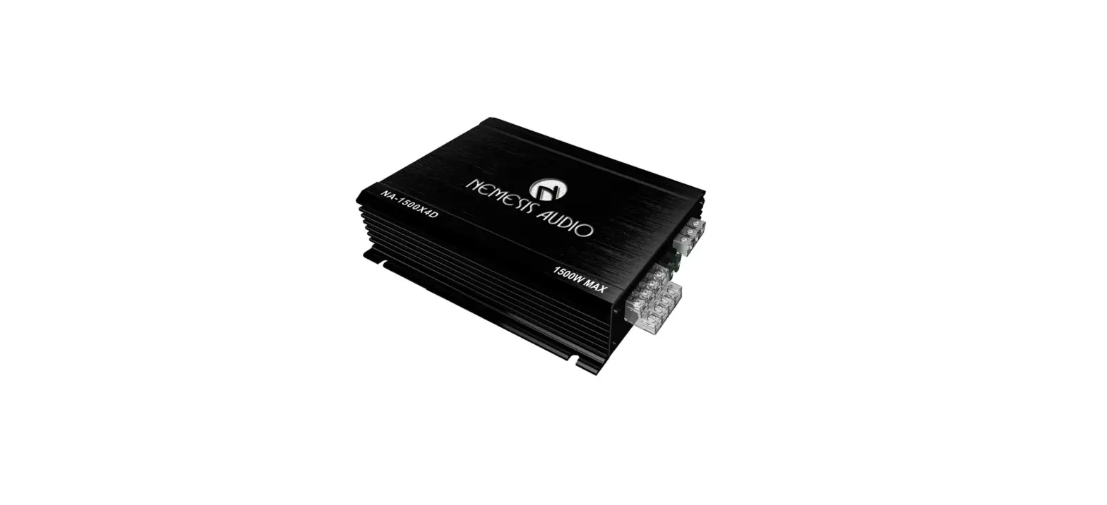 Nemesis Audio Na 1500x4d Black Car Amplifier User Manual