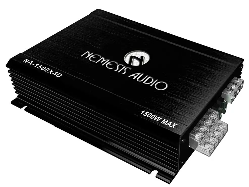 Nemesis Audio NA 1500X4D Black Car Amplifier-product