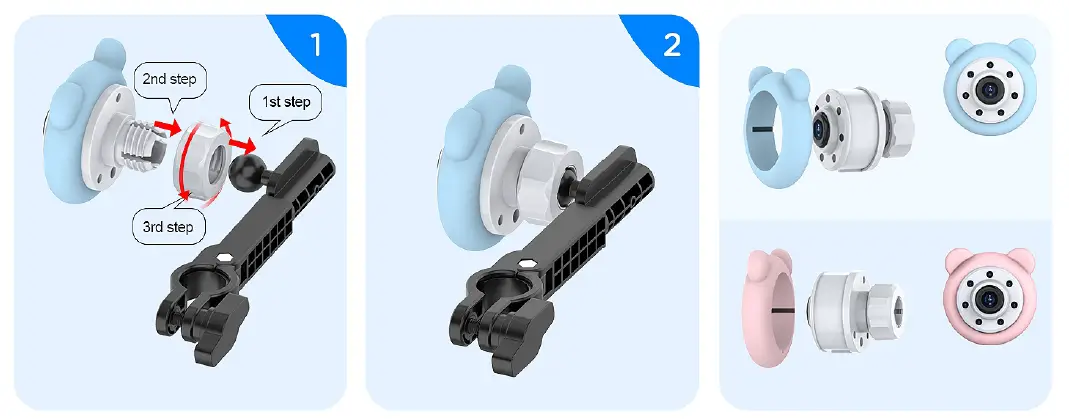 TX FX007 Baby Car Camera Monitor Baby Car Mirror Baby Rear Facing Seat-fig-1