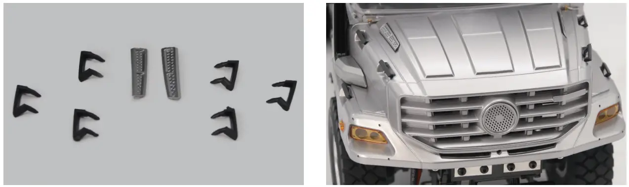 RC4WD VV-JD00066 1-14 4X4 Overland Rally Race Semi Truck RTR - Fig 12