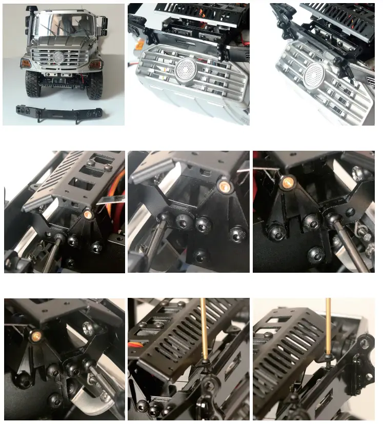 RC4WD VV-JD00066 1-14 4X4 Overland Rally Race Semi Truck RTR - Fig 7