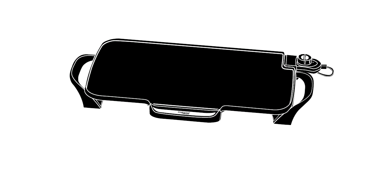 Presto Griddle 22-inch Electric Griddle User Manual