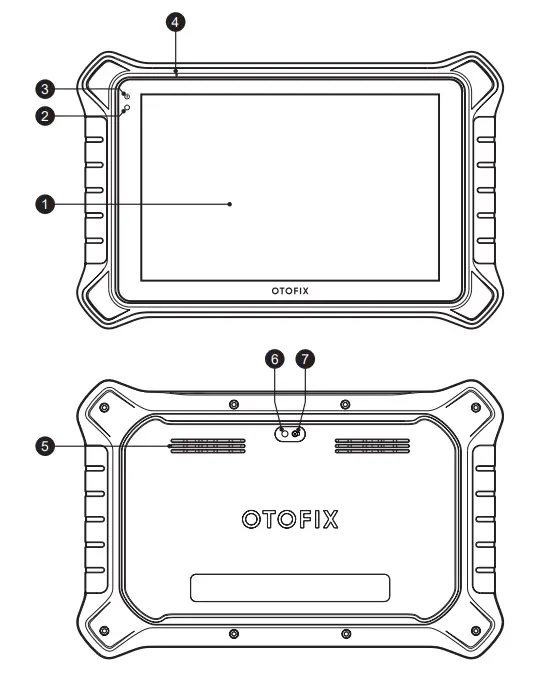 OTOFIX D1 Pro Bi-Directional Car Diagnostic Tool - Pro
