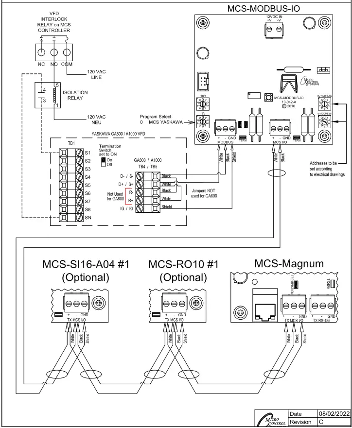 YASKAWA GA800 Variable Speed Drive - Diagram 4