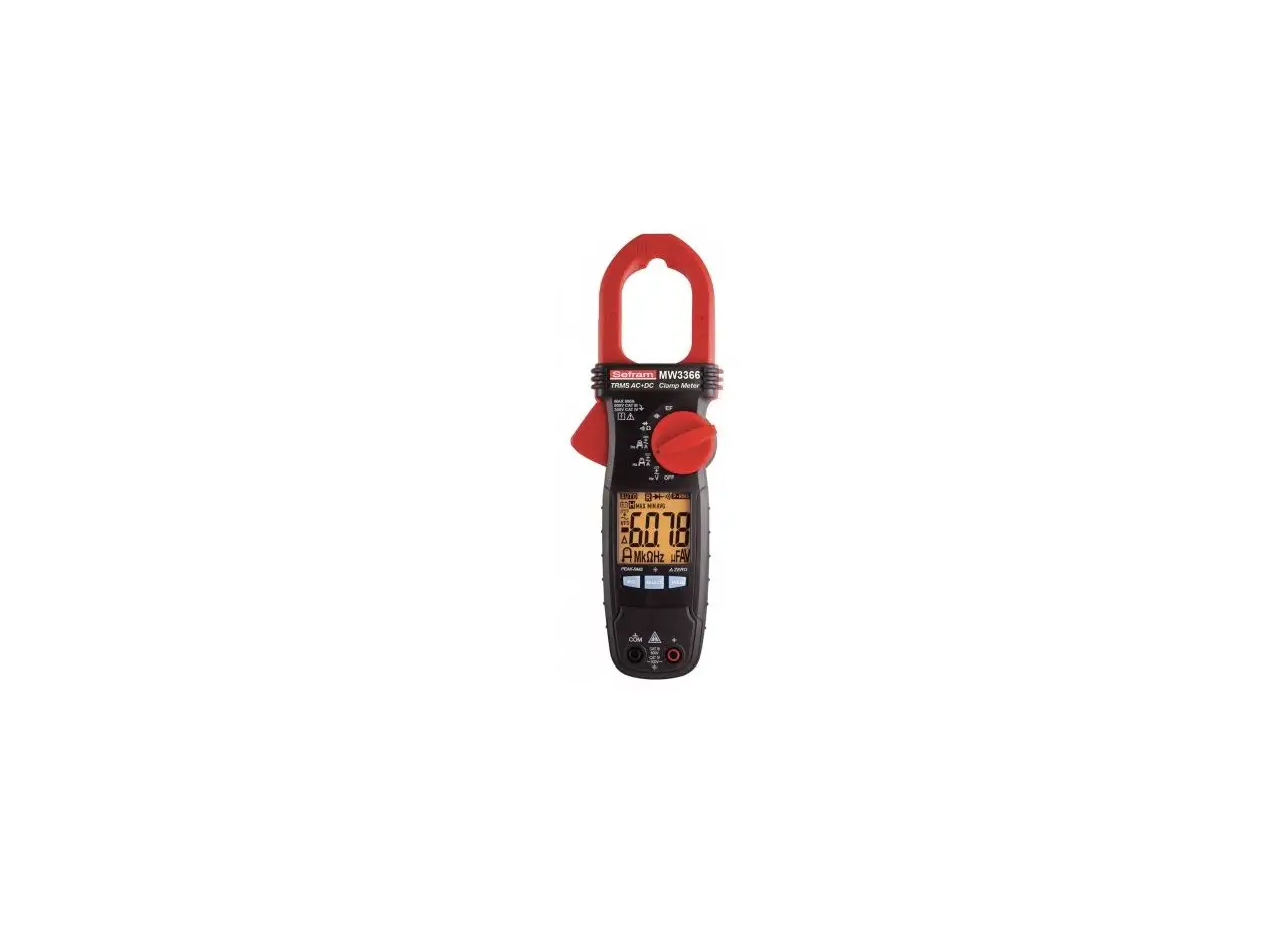 Sefram Mw3366 600a Trms Ac+dc Clamp Meter User Manual Sefram Mw3366 600a Trms Ac+dc Clamp Meter User Manual