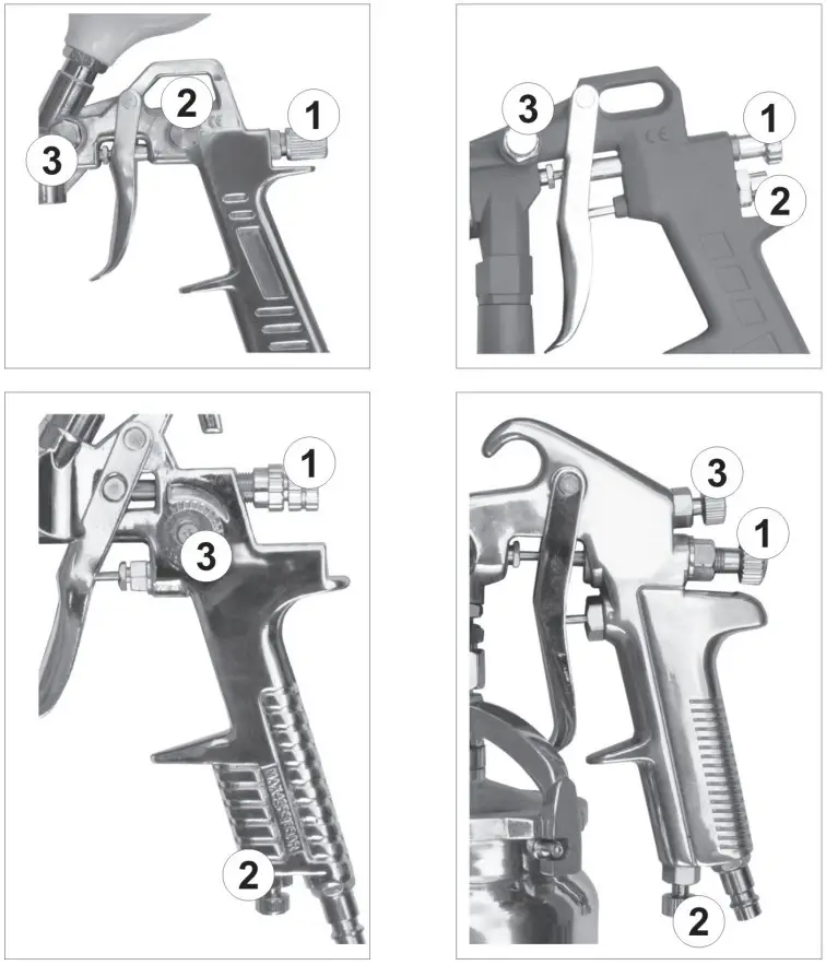 fubag 110102 Air Spray Gun - Description