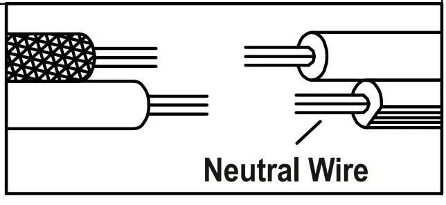 ZEVNIZ D8FQ3EVN 59W1 6 in 1 Light Black Indoor Wall Sconce - Connect ground 1