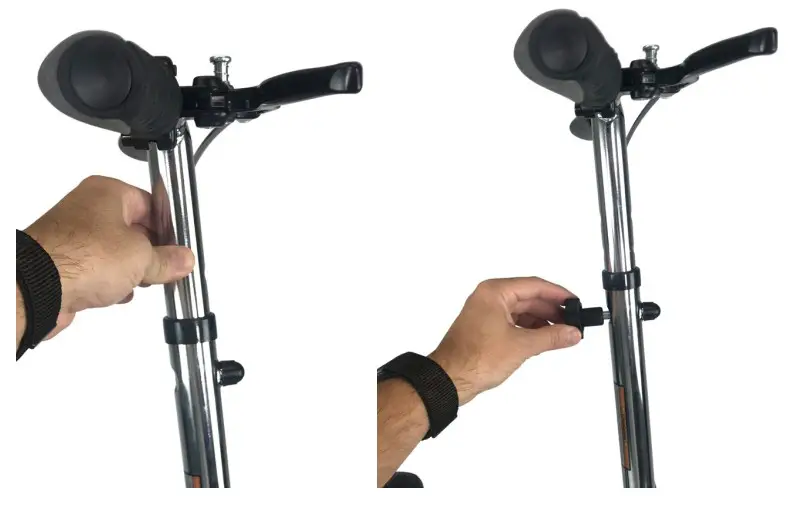 KneeRover All Terrain Fusion Knee Scooter - Handle