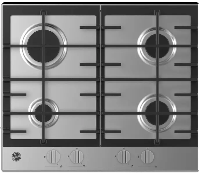 Hoover HVG6K3B 4 Burner Gas Hob