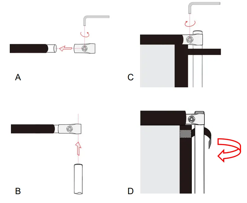 meijer Portable Projector Screen - ASSEMBLY 4