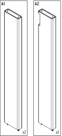 Klipsch KS-28 KS Series Bookshelf Speaker Stands 01