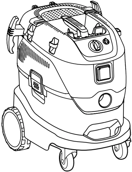 makita VC4210L Wet or Dry Shop Vacuum Cleaner