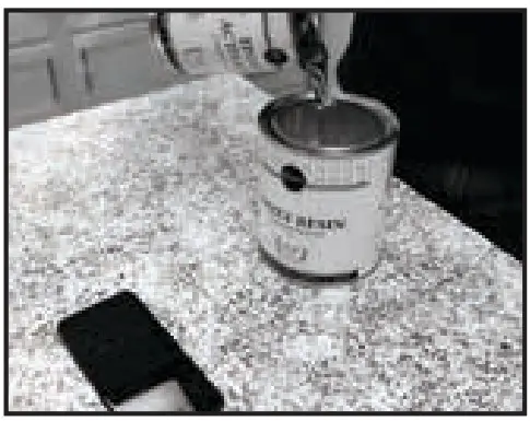 GIANI Granite Small Project Kit - POUR & ROLL EPOXY TOPCOAT 5